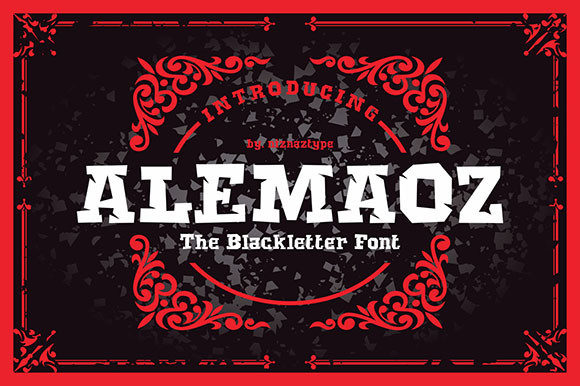 Alemaoz: Bold Vintage Style for Modern Designs