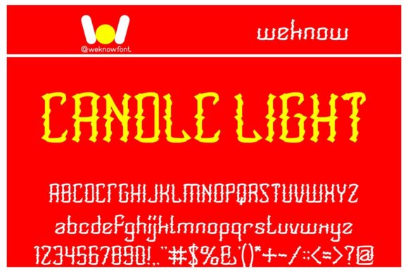 Candle Light Font: Illuminate Your Design Projects