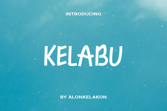 Kelabu: A Modern Display Font for Creative Projects