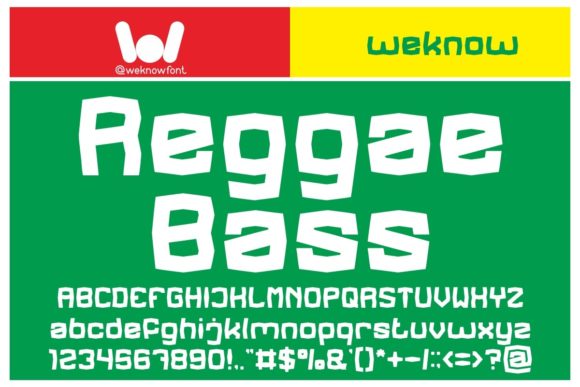 Reggae Bass: The Ultimate Display Typeface for Bold Design