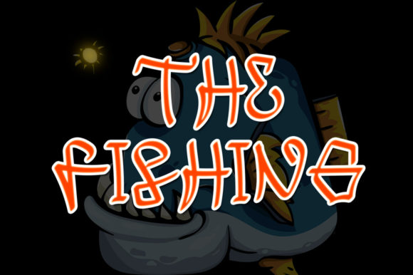 The Fishing: A Cool Urban Display Font for Creative Projects